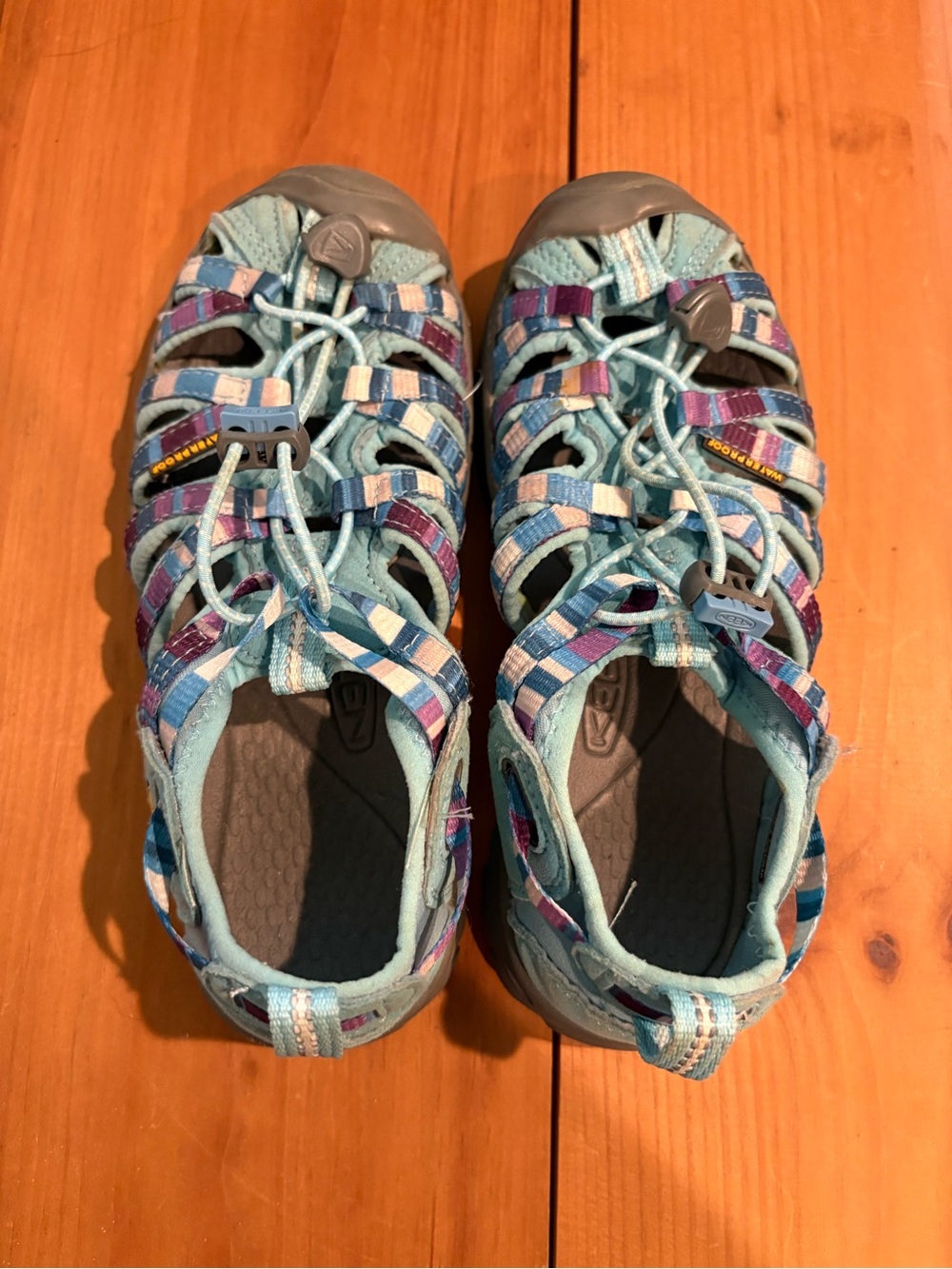 Kids Keen’s Newport 2 Blue Sandals.  Size 2